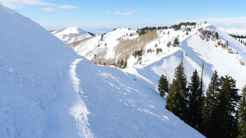 Ski slopes at Park City